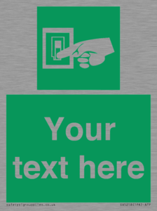 Custom Light Switch Sign